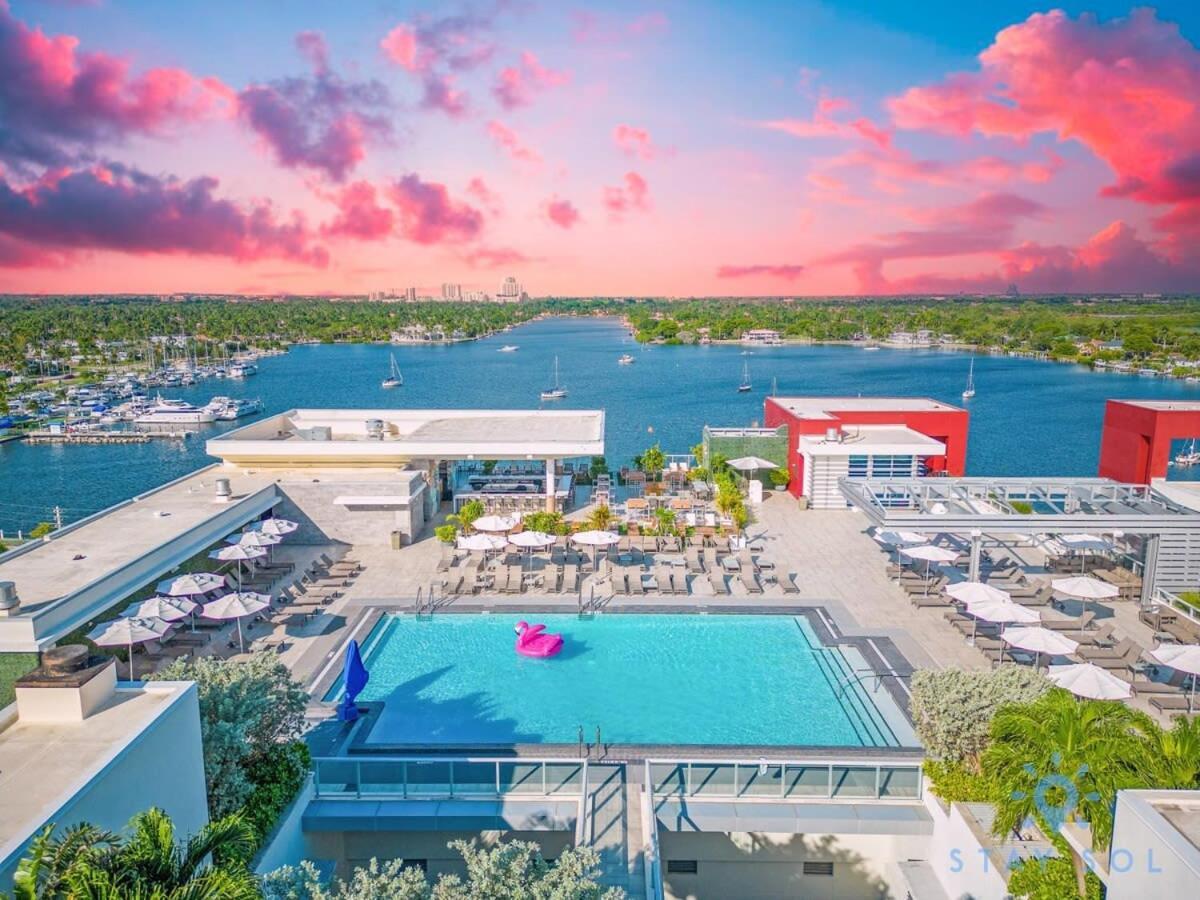 Lx Oasis Beachfront-Rt Infinity Pool Hollywood Eksteriør billede